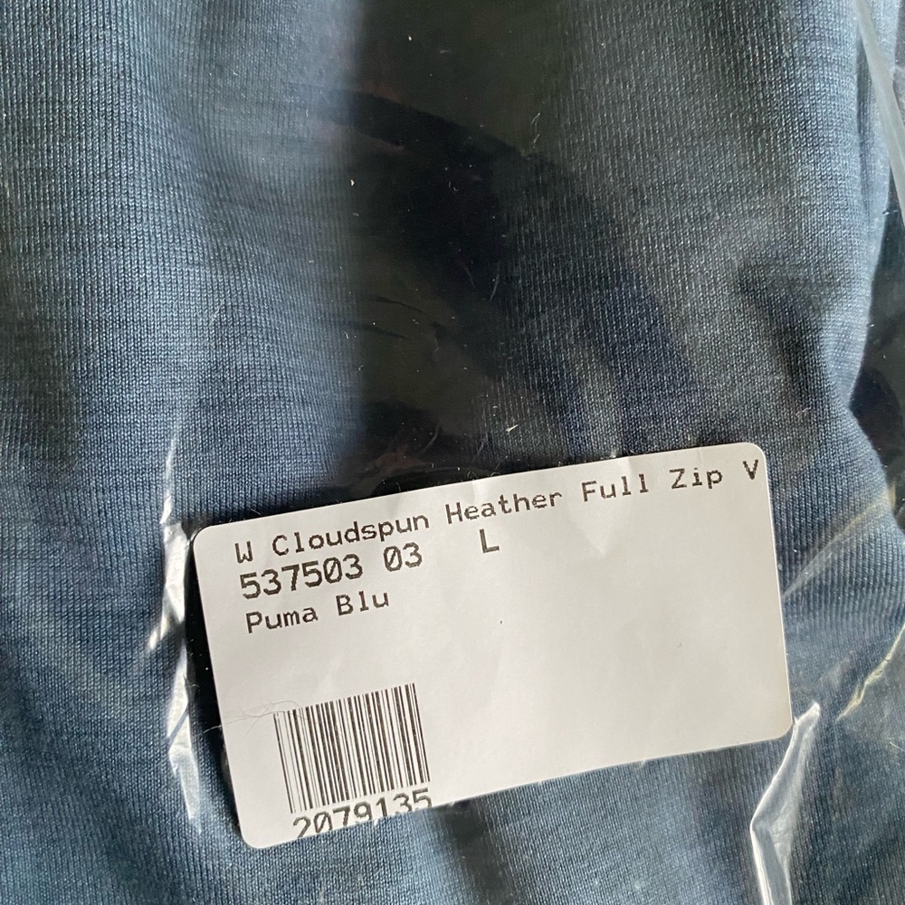 Puma Blue Sleeveless golf vest with Mandarin Collar BNWT large - Picture 4 of 12